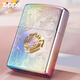 Zippo Zhibao plus léger Jingdiaozpoo Windproof Zoop Fantasy Rose [sans huile-huile] DY9902DK à un seul alon