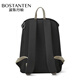 Bostanton (Bostanten) Leichter luftempfindlicher Rucksack für Männer und Frauen Nischendesign lässig und vielseitige Arbeitspendler Computer Schoolbag Schwarz [Hartes Wear-Resistant Fabric___ kann 14 Zoll halten