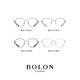 Tyrannosaurus Bolon Tyrannosaurus Glasses Рамки 24 Новый продукт Полночный мужской металлический рам