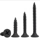 Tianli wall panel self-tapping screws cross countersunk head black carpentry flat head plus hard gypsum board dry wall nail wood screws wall panel self-tapping screws M3.5*35 (200 pieces)