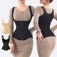Pose Meter Mishin Belt Bindungen Bindungen Bindungen Top-Anstrengungen Durchfall und Bruststütze Formungsweste Bindungen Bindungen Spitzen Frauen Hautfarbe Krawatten Krawatten S0389 S (103-116jin [Jin gleich 0,5 kg]))