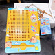 
IGNB Kapibala magnetic drawing board toys children's magnetic maze beads and focus training level training ball [Kitten yellow] magnetic drawing board maze