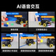 Yahboom Raspberry Pi 5 Car Vision Vision ROS2 Robot Autopilote Reconnaissance vocale incarnée Intelligent AI Big Mode Model Edition Standard avec Raspberry PI 5-8GB Comprend la carte TF