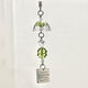 风铃四叶草手机壳挂件包包相机挂饰挂饰钥匙扣百搭幸运草ins小众 四叶草风铃挂件（3个装） 无规格