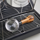 Langlebige Baicui PE3888/PE3922 Kaffeemaschine bodenloser Griff 58 mm Edelstahl Modifiziert Kaffeegriff Kaufen Sie Baicui professioneller Bodenloser Griff - Schwarzer Rosenholzgriff