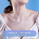 LAOLATU (LAOLATU) pt950 platinum necklace for women moonstone Rupert platinum pendant birthday and Valentine's Day gift for girlfriend and wife pt950 platinum necklace + pt950 platinum pendant