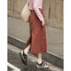 Demana [Oxygen Cloud Cloud Cloud de Demana] Al estilo de trabajo de primavera Cordera de corbata de bolsillo grande Dumpling cómodo cómodo Falta oculta Estilo de longitud de las mujeres
