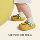 babycrayon【新品】英国儿童拖鞋洞洞鞋男童女童婴幼儿宝宝凉拖鞋夏季洗澡 小蓝虎 13 内长cm_适合脚长12.5cm