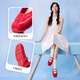 Meilleur tu [petit poivre] Hong Kong 25 Summer Mary Jane Sports Gemini Ballet Single Chaussures A9003BQ5 Red 37