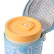 Selección de bloqueo de bloqueo redondo Round Bento Box Box Set de tres piezas LCB829FU