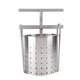 Shixishuo 304 stainless steel vegetable filling water squeezer household large manual commercial artifact press kitchen vegetable water squeezer 3 liters diameter 14cm height 20cm