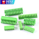 KF2EDG 3.81mm plug-in pcb terminal block bent straight pin + socket 2p3P4P5P6P7P10P12P 2P straight pin + plug (5 sets)