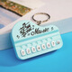 Enérgica Fun Class Fun Fishing Pequeños juguetes creativos Mini Electronic Electronic Piano Keychain colgante de colgante brillante Macaron en polvo
