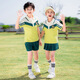 冠贸裴夏季小学生短袖校服毕业照套装儿童夏天园服 男生 897 120 107-116厘米40斤左右