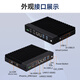 研勤工控超薄工控机高性能Ultra5工控主机双网双串4HDMI高清显示无风扇迷你工控机 Ultra5-125U Ultra5 125U/16G内存/512G固态