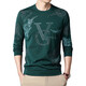 
VANCL (VANCL) Lei Jun men's summer ice silk long-sleeved T-shirt thin round neck 2023 new middle-aged men's base shirt Shangqing 6626 M 165