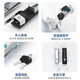 MS831 connecting rod lock matt mechanical equipment door lock electrical box control cabinet zinc alloy world connecting rod lock MS829 MS831 black zinc alloy connecting rod lock