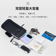 Steak [Upgraded Waterproof] Running Mobile Phone Arm Pack Carrying Artifact Sports Arm with Wrist Bag Outdoor Fitness Cycling Equipment Waterproof Protective Cover for Apple, Huawei, Xiaomi Men and Women
