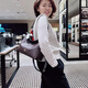 Coach (Coach) New Laurel Streat Bag Classic Presbyopia Unterwäsche Tasche Ein Schulter -Crossbody -Pendeltasche offizielle Flagge 23. kleine Milchkamellien