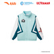 ANTA Children's Boys Outdoor Cycling Suit Sports Top 2025 New Breathable Boys Windproof Ultraman Thin Jacket Jelly Mint-2 120