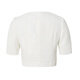 Maimeng MM Maimeng Mall Shopping Mall Le même élégant parfum éternel à manches courtes à manches courtes courte et d'été 5E4211261 Ce blanc M blanc