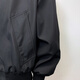 IZEXX bomber jacket men's autumn American silhouette short workwear stand collar baseball uniform JM88 black XL