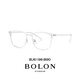 暴龙（BOLON）眼镜框商务金丝边圆形可配度数防蓝光男半框镜架BJ6098 BJ6198B10 单镜框