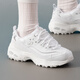 斯凯奇（Skechers）女鞋春季新款透气熊猫鞋官方正品休闲鞋老爹鞋小白鞋运动 11979-WSL 35