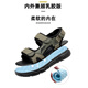 Rankdavey Light Luxury High-End-Marke Sandalen Männer 2025 Sommer Neuer Modetrendsport und Freizeitstrandschuhe für Männer, HHS9230 Green 40