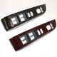 Litian is suitable for 1217 seventh generation new Camry door window glass lifter switch trim panel cover armrest surface left rear door red peach wood