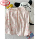 Langsha (Langsha) Drei-teilige KT-Katze Pyjamas für Frauen im Sommer kurzärmelig niedliche lose Strickjacke Girl Cloud Cotton Summer Home Clothing Set JS-9906# Blue Bottom Animal Drei-teilige Set M Größe 155-162 Gewicht 105 Jin [Jin gleich 0,5 kg]