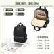
Scarecrow backpack for women new style travel backpack for large capacity commuting to work light and fashionable casual schoolbag quiet black-small version