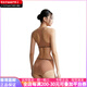 Calvin Klein 摩登引力带轻运动无钢圈工字文胸 女款 BO8-岩石棕 S