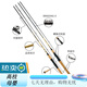 达亿瓦（DAIWA） 21新 款CROSSFIRE CFF 路亚竿 泛用远投碳素鱼竿 2.09 682mlb枪柄中软调 2.03m