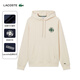LACOSTE法国鳄鱼男装25春夏新款休闲百搭网球印花套头连帽卫衣|SH9764 XFJ/奶油白 2XL 7