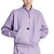 阿迪达斯（adidas）官方卫衣女装25春秋款Z.N.E运动服立领防风外套休闲半拉链套头衫 IS3899 S