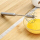Stainless steel egg whisk egg whisk manual household cream whipping semi-automatic egg mixer kitchen baking press and rotate * reduce wrist pressure - large size 1