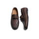 Foot Dragonfly Beanie Shoes Men's Summer New Men's Shoes Sheepskin Leather Loafers Casual Shoes One-Pin Leather Shoes Men's Black Wha14110 40