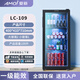 Amoi Ice Bar Freezer European Style Constant Temperature Wine Cabinet Hotel Home Living Room Refrigerator Mini Small Single Door Office Fresh Display Sample Tea Beverage Medicine Cabinet Fully Refrigerated + Blue Light Lamp Level 1 Energy Efficiency 109 Liters