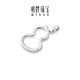 Ming brand jewelry platinum gourd pendant Pt950 platinum Fulu pendant necklace gift for women BFC0099 platinum pendant about 1.97 grams