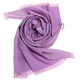 Gucci (GUCCI) Double G double-sided woven pattern, tassel shawl, wool scarf, same style for men and women, New Year gift for couples, light purple 165904-3G646-5372