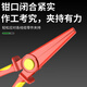 LAOA old A solid insulated needle nose pliers flame retardant withstand voltage 1000V electrician needle nose pliers 8 inches LA325208