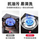 UOSO gas stove oil-proof pad thickened kitchen gas stove universal protective sticker square stove cover tinfoil ring aluminum foil stove thickened square 20 pieces universal can be cut