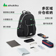 Shukiku Yuanqi Junior High School Students Simple Lightweight Ball Sac Sac à dos adolescent Sac décontracté Yunhai Powder L