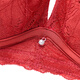 Ordifen [Offre spéciale de compensation] Sous-vêtements pour les femmes sans anneaux en acier, soutien-gorge en dentelle respirant, petits seins rassemblés et récupérer la tasse de poitrines secondaires, Rose Dark Rose XB1502 75A