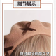 Japanese beret, versatile and cute, 2025 new retro painter hat for women, autumn and winter hat for women, internet celebrity style, QC Khaki Coffee, one size fits all