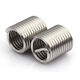 Thread protection sleeve, fine tooth stainless steel wire thread protection screw, 304 wire repair M7*1.0*1D (200 pieces)