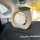 
ins Korean car baby baby safety seat apple shape rearview mirror reflector anti-fall acrylic mirror rabbit