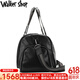 Walker Shop品牌旅行包男【优质头层牛皮】手提干湿分离带鞋仓休闲短途行李包 大号（46*24*26）