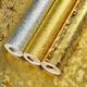 Pupan Gold Folie Taper Aufkleber Dekorative Farbe Golden Gold gelb Silber